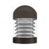 12/16/22W 5-Color Round Dome Louver LED Bollard-ENV 