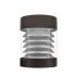 12/16/22W 5-Color Round Flat Louver LED Bollard-ENV