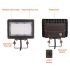 35W/50W Dual-Power Tri-Color Trunnion Mount LED Flood Light w/ Photocell-ENV