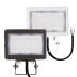 35W/50W Dual-Power Tri-Color Trunnion Mount LED Flood Light w/ Photocell-ENV