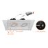 2 Head Multi-Color Trimless Square Down Light-ENV