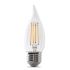5.5W Flame Tip Candelabra E26 2 Pack-FT