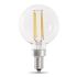 3.8W G16 Globe LED Bulb 2 Pack 2700K-FT