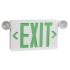 3W Mini Combo Emergency Exit Sign w/ Battery Back up