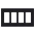 4 Gang Claro Wall Plate-LUT