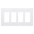 4 Gang Claro Wall Plate-LUT