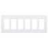 6 Gang Claro Wall Plate-LUT