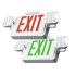3.5W Red/Green LED Combo Emergency Exit Sign w/ Battery Back up-POR