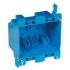 60pcs Double Gang Plastic Remodel Electrical Box, UL Listed