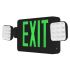 LED Exit Sign Bug Eye Combo w/ Battery Back Up
