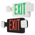 LED Exit Sign Bug Eye Combo w/ Battery Back Up