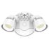 2-Head Dual-Power Tri-Color LED Security Light-WST