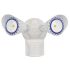 2-Head Dimmable LED Security Light w/ Motion-WST