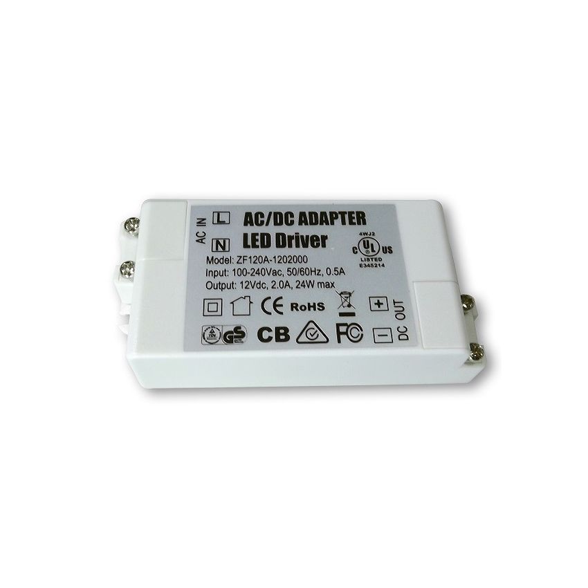 24W 12V/24V UL LED Power Supply-RCH