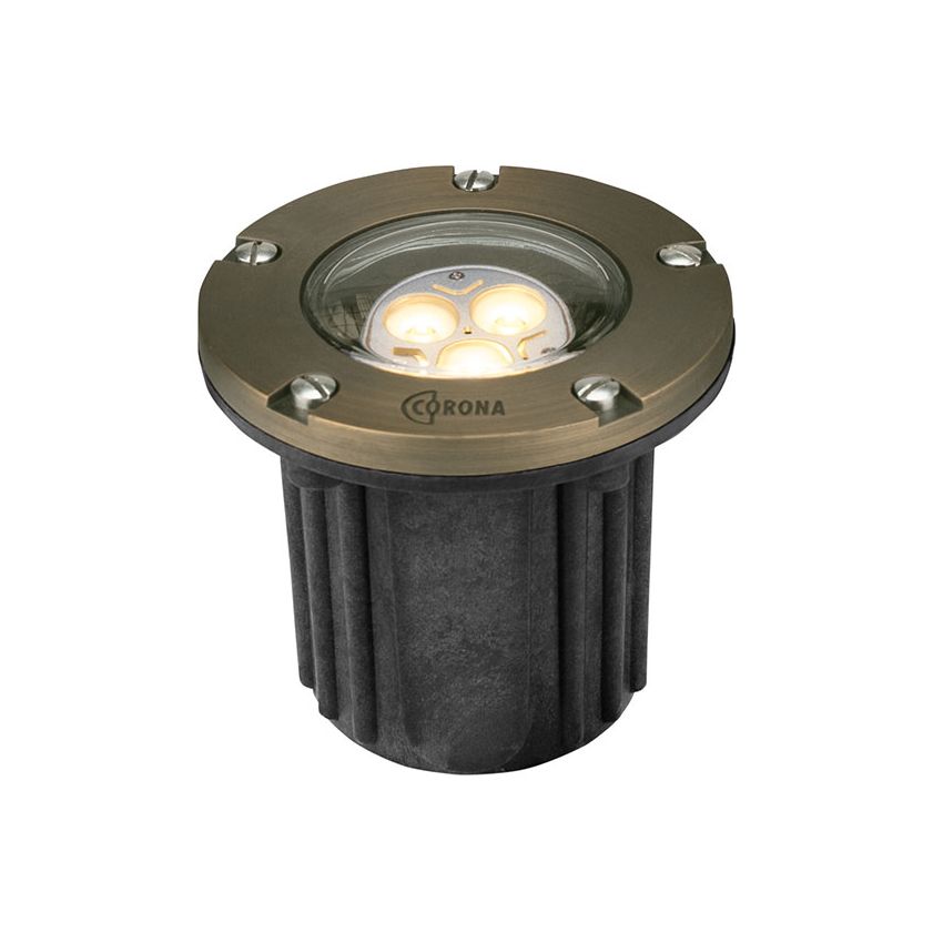 Open Window Cast Brass Adjustable Well Light 316B-CL