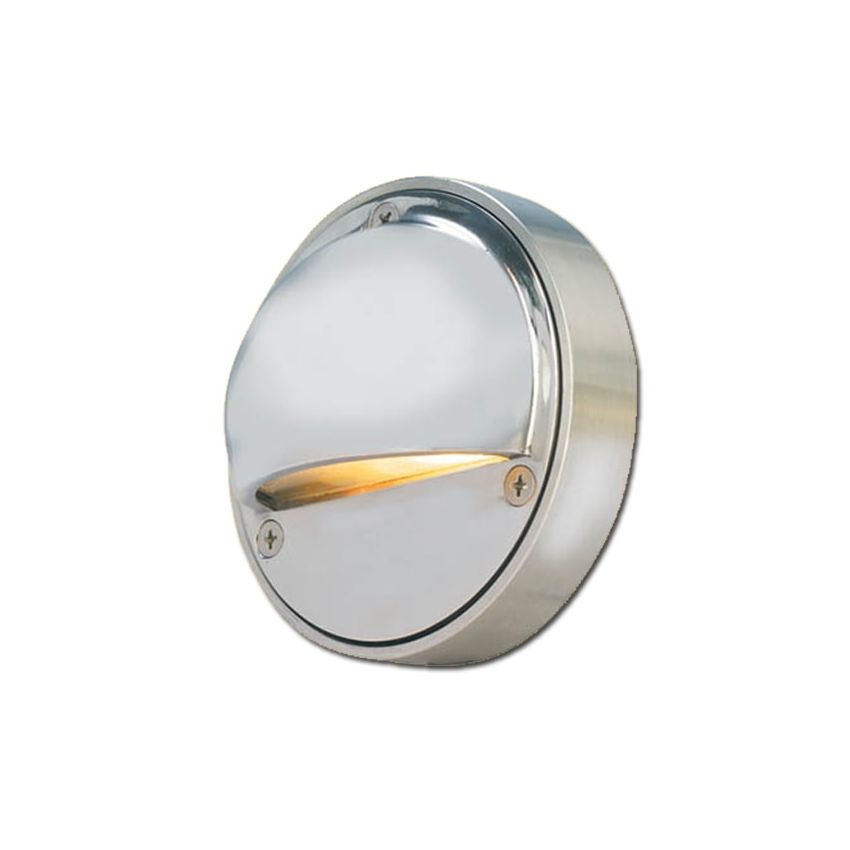 Round LED Wall Light 353 Stainless Steel 3000K-CL