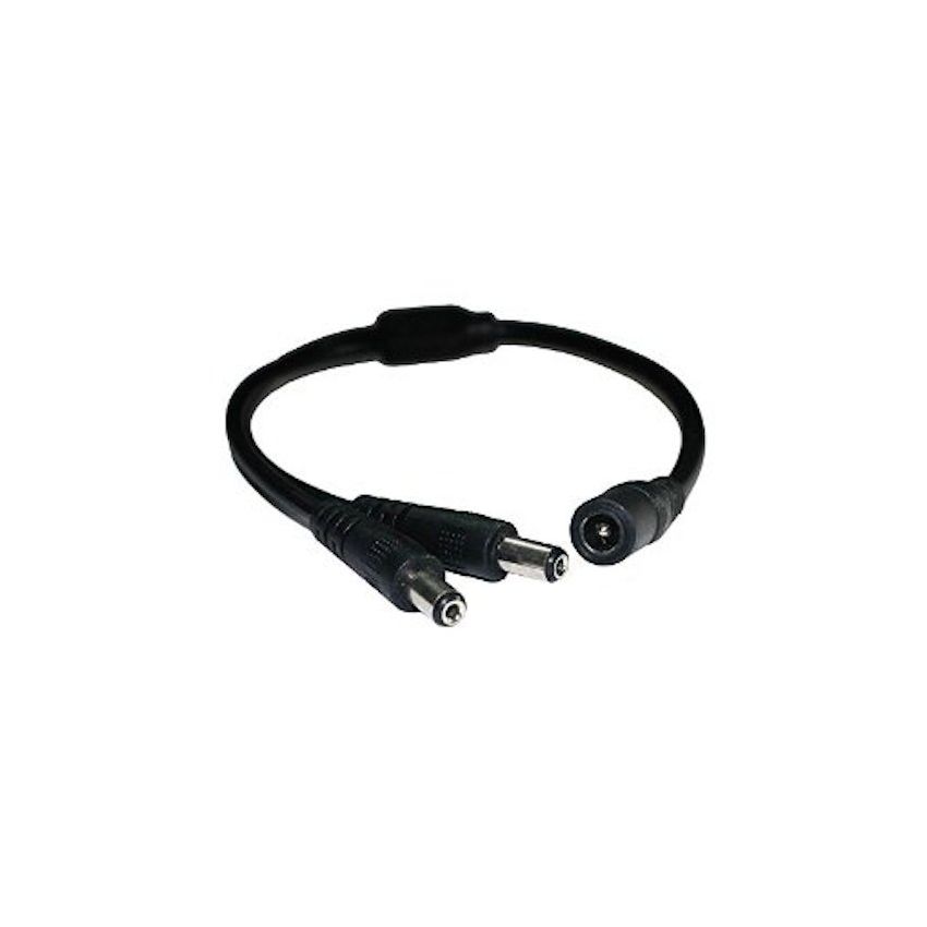 DC Socket  Female To 2 Male Splitter-ALS