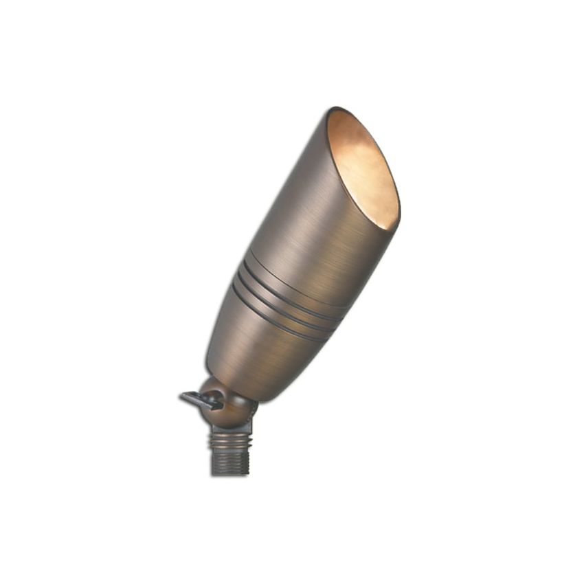 Cast Brass LED Landscape Up Light 235B-DBM