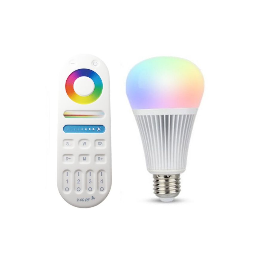 Color Changing RGB + Tunable White LED Bulb Set