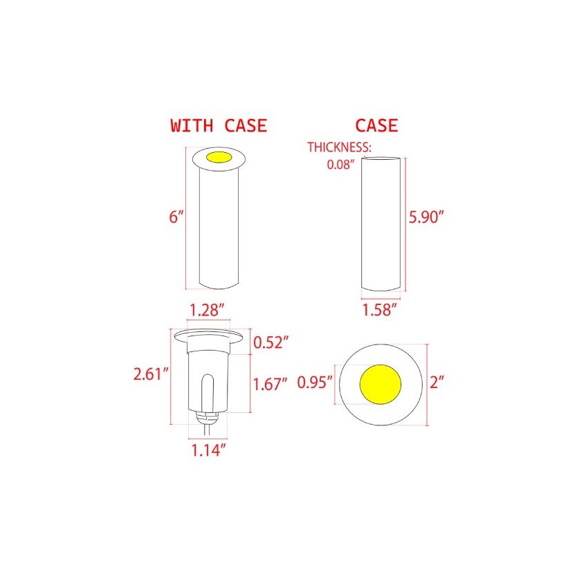 3W 12V Stainless Steel Well Light-ABB