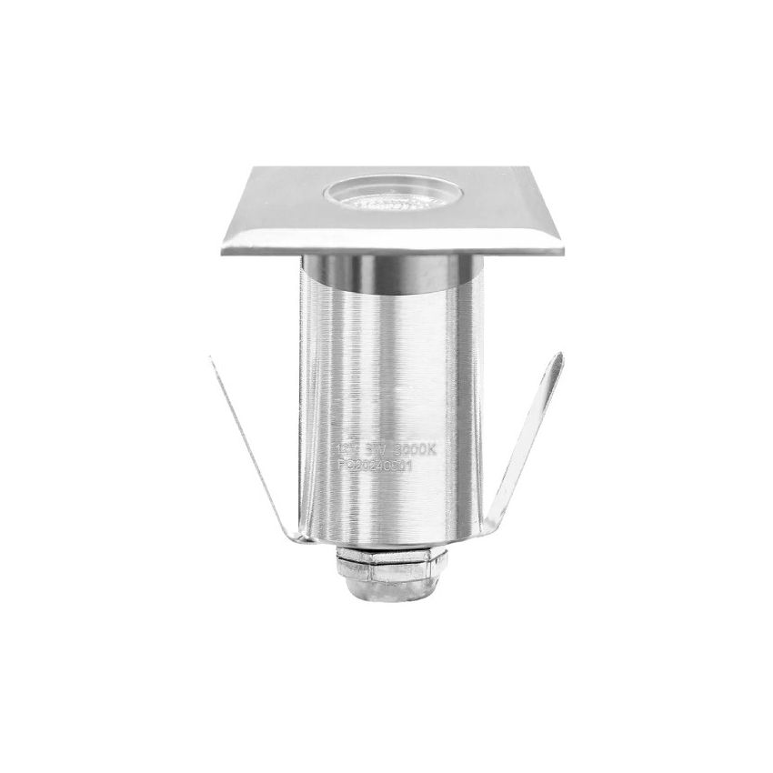 3W 12V Square Stainless Steel Well Light-ABB