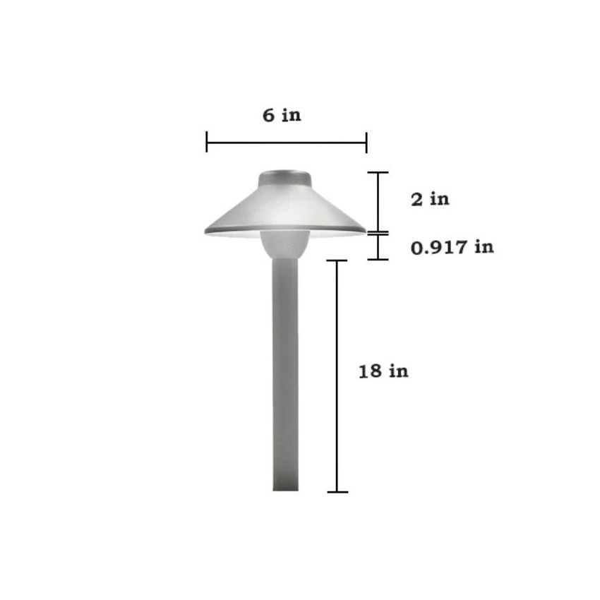 Heavy Duty Cast Brass Path Light-ABB
