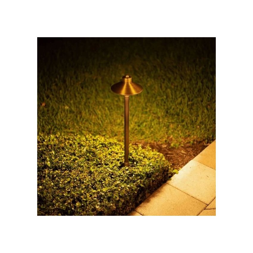 Bronze Heavy Duty Brass Path Light 3000K-ABB