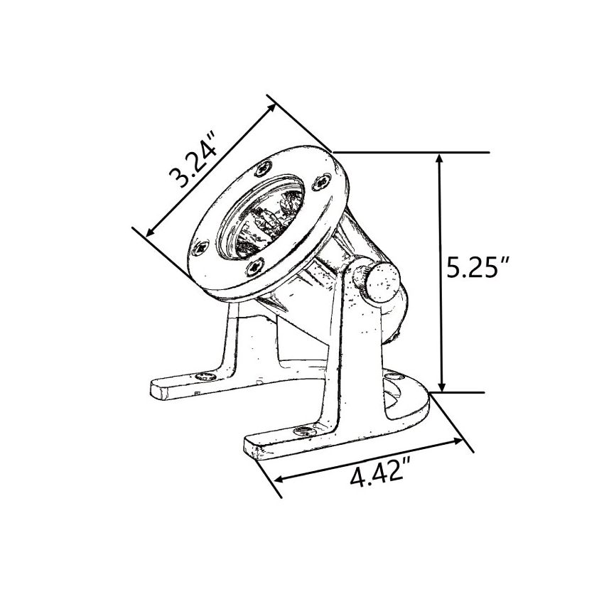 Underwater Heavy Duty Brass Fixture-ABB