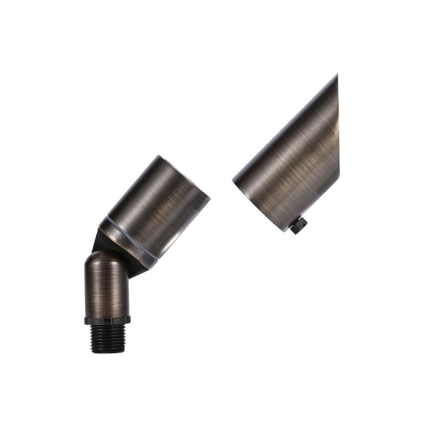 8W MR11 Dark Bronze Built-in LED Up Light 3000K-ABB