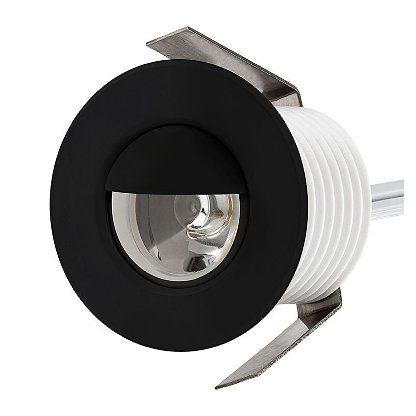 1W Round Mini Step Light w/ Hood