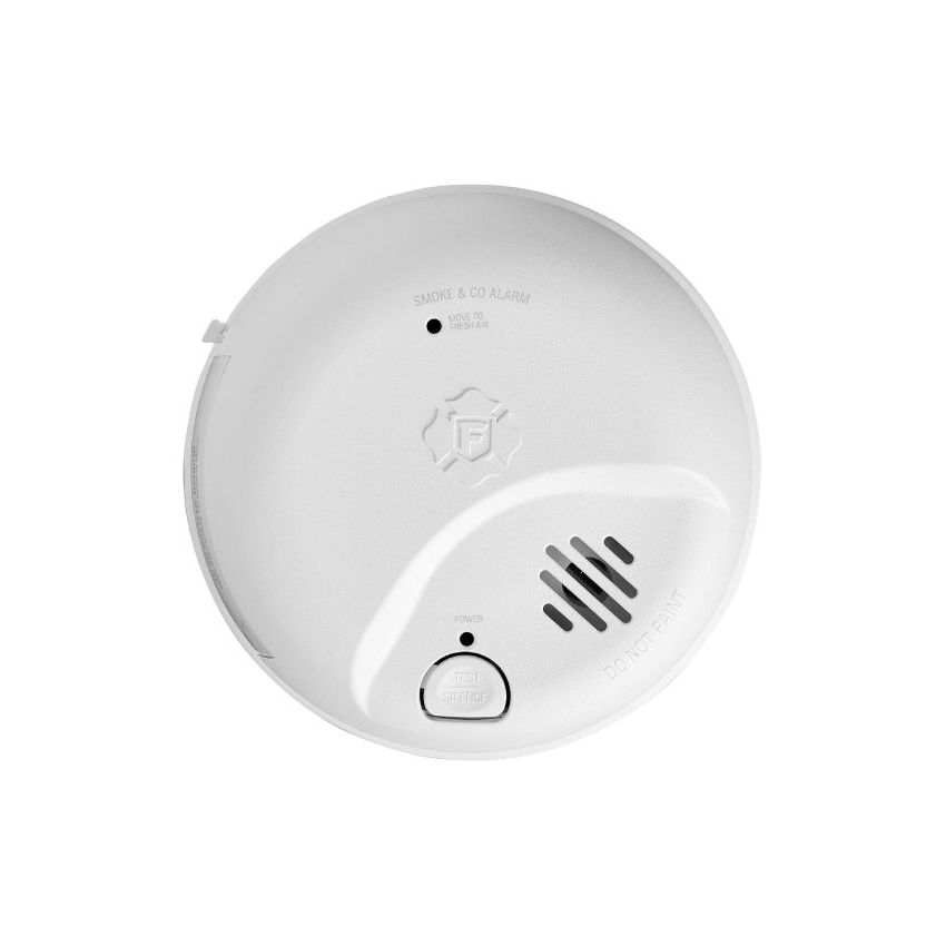 2 in 1 Smoke / CO2 Hardwired Detector w/ 10 Year Battery Back-up-BRK