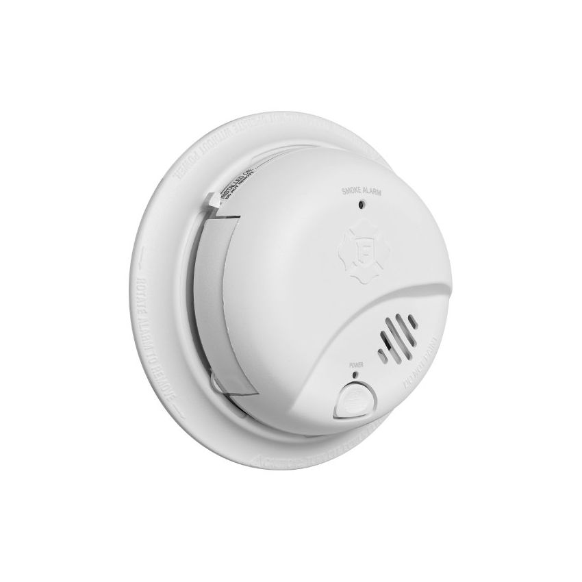 Hardwired Smoke Detector w/ Battery Back-up-BRK
