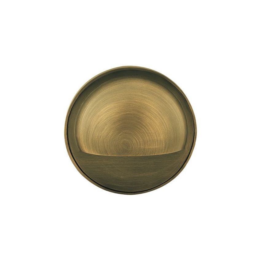 Round Brass Surface Mount Step Light 343B 3000K-CL