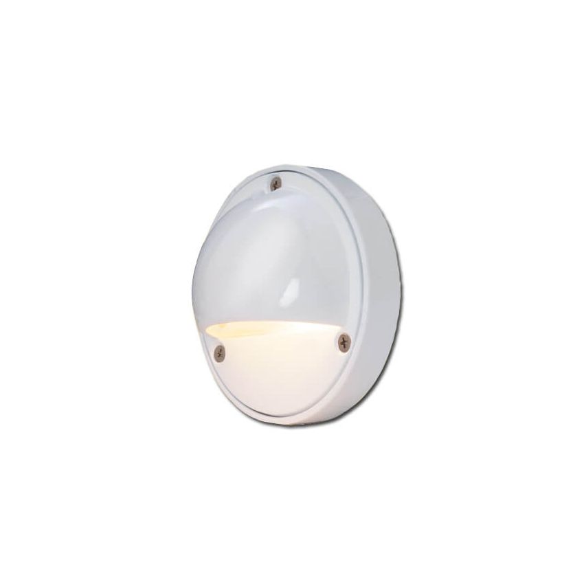 Round LED Wall Light 353 Stainless Steel 3000K-CL