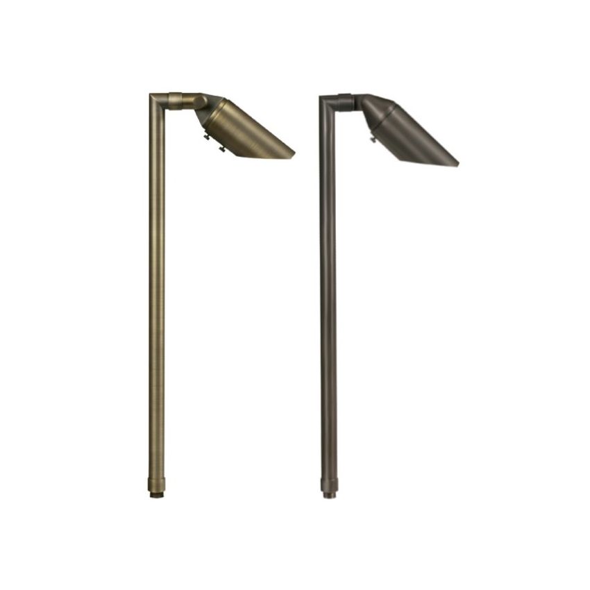 Big Adjustable Head and Shroud Path Light 732B-CL