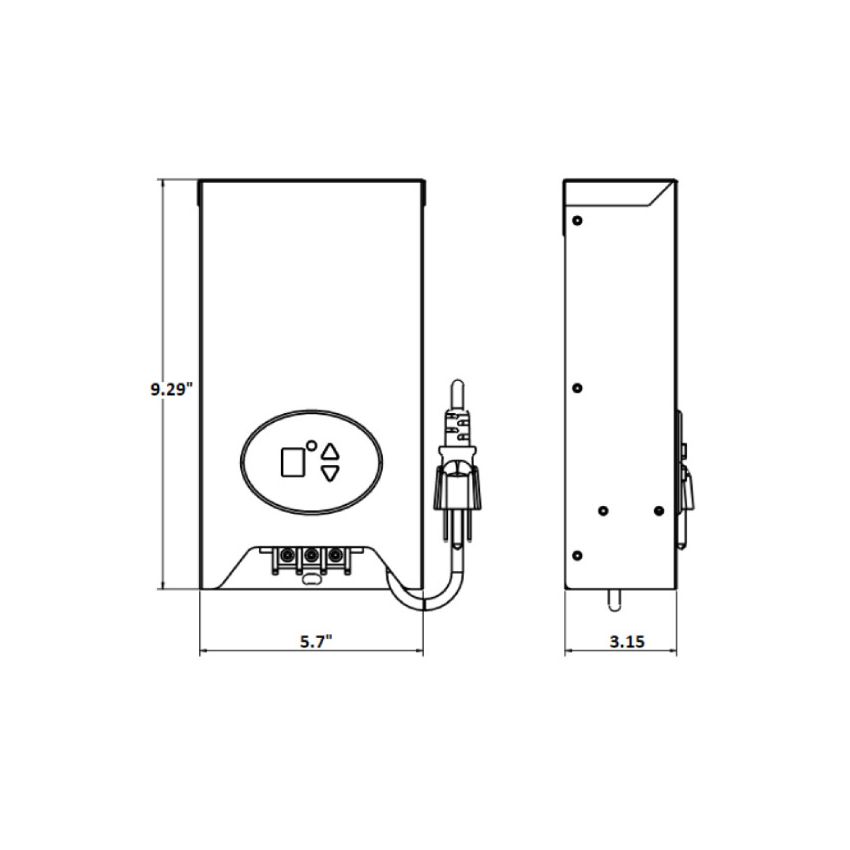 300W Digital Landscape Power Supply w/ Photocell and Timer-EMC