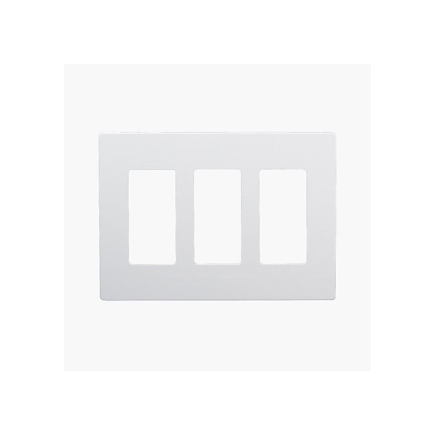 Screwless 3 Gang Wall Plate-EN