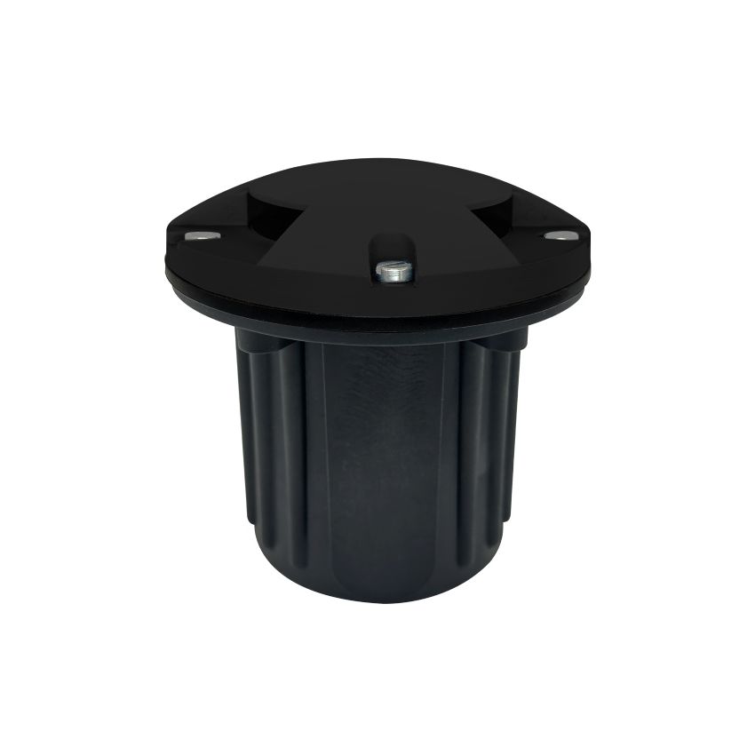 Solid Brass In-Ground 3 Light Covered Lens Well Light-ENV