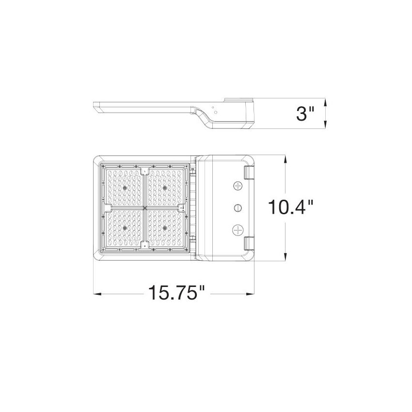 80W-150W Multi-Power Tri-Color Area LED Light-ENV