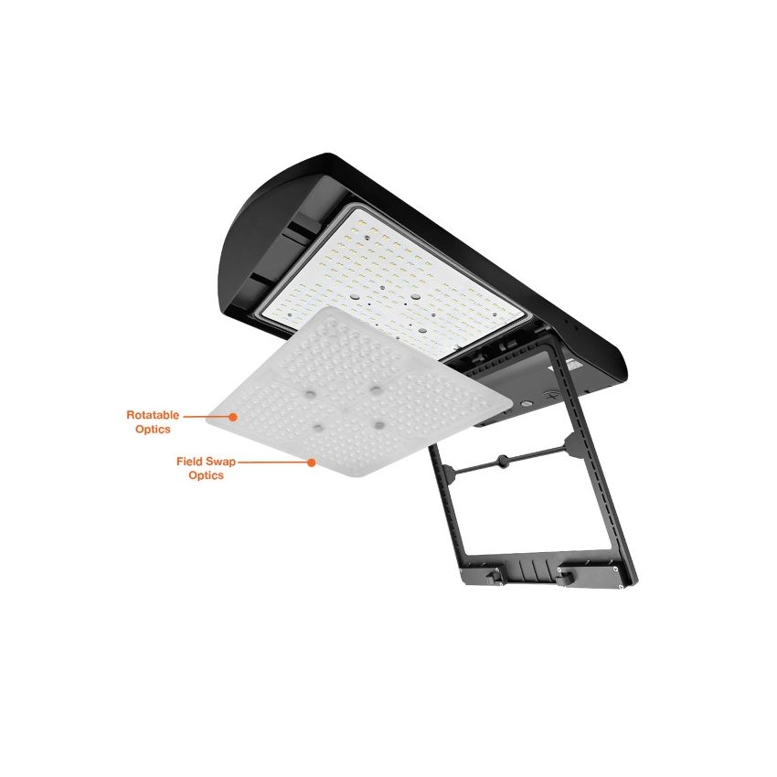 50W-150W Multi-Power Tri-Color Rotatable Lens Area LED Light-ENV