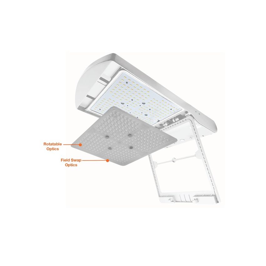 180W-300W Multi-Power Tri-Color Rotatable Lens Area LED Light-ENV