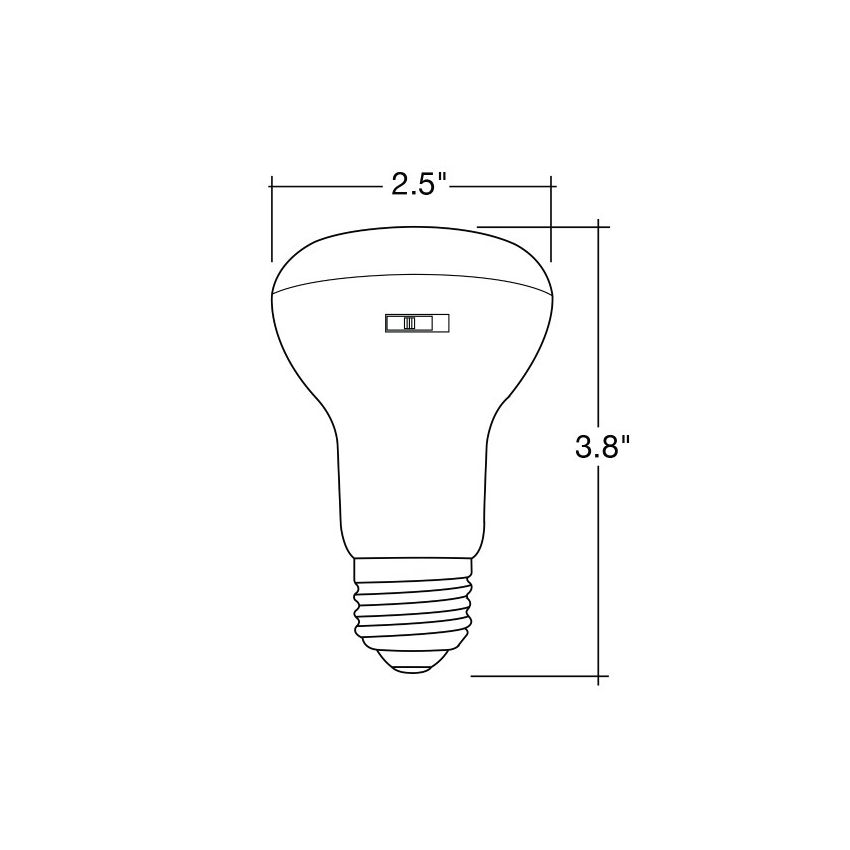 BR20 6W 5CCT Dimmable LED Bulb-ENV