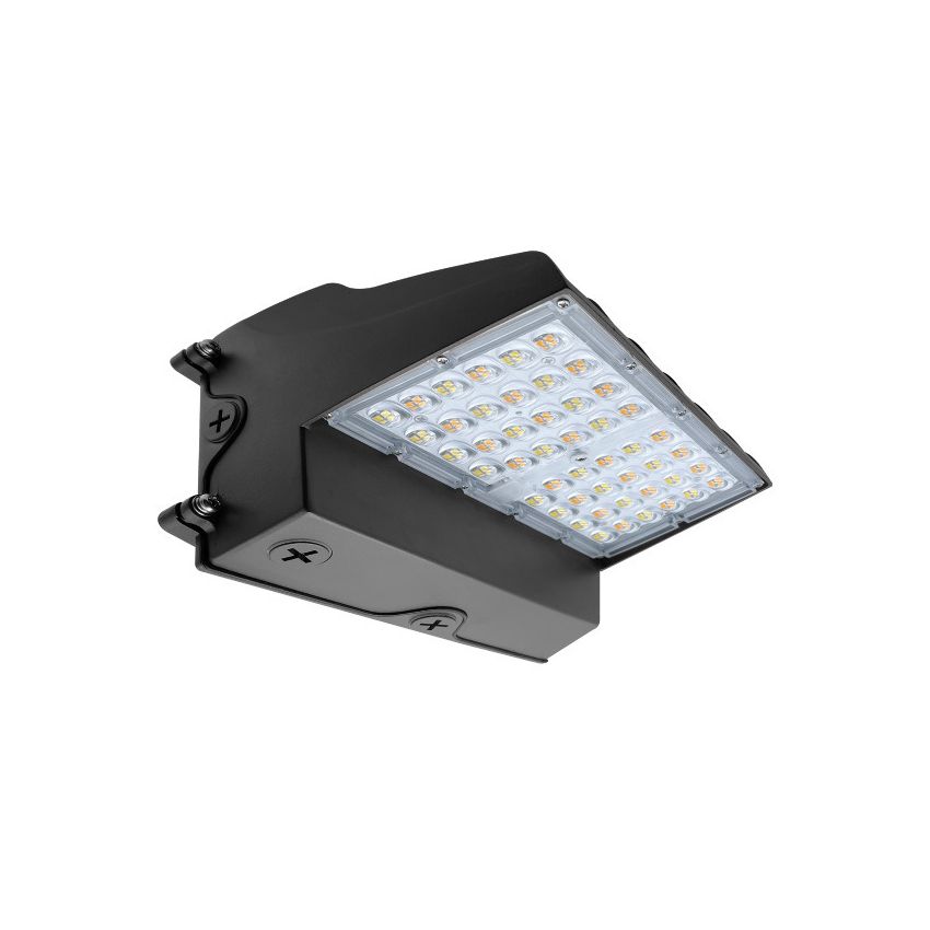 20-60W Tri-Color Cutoff LED Wall Pack w/ Photocell-ENV