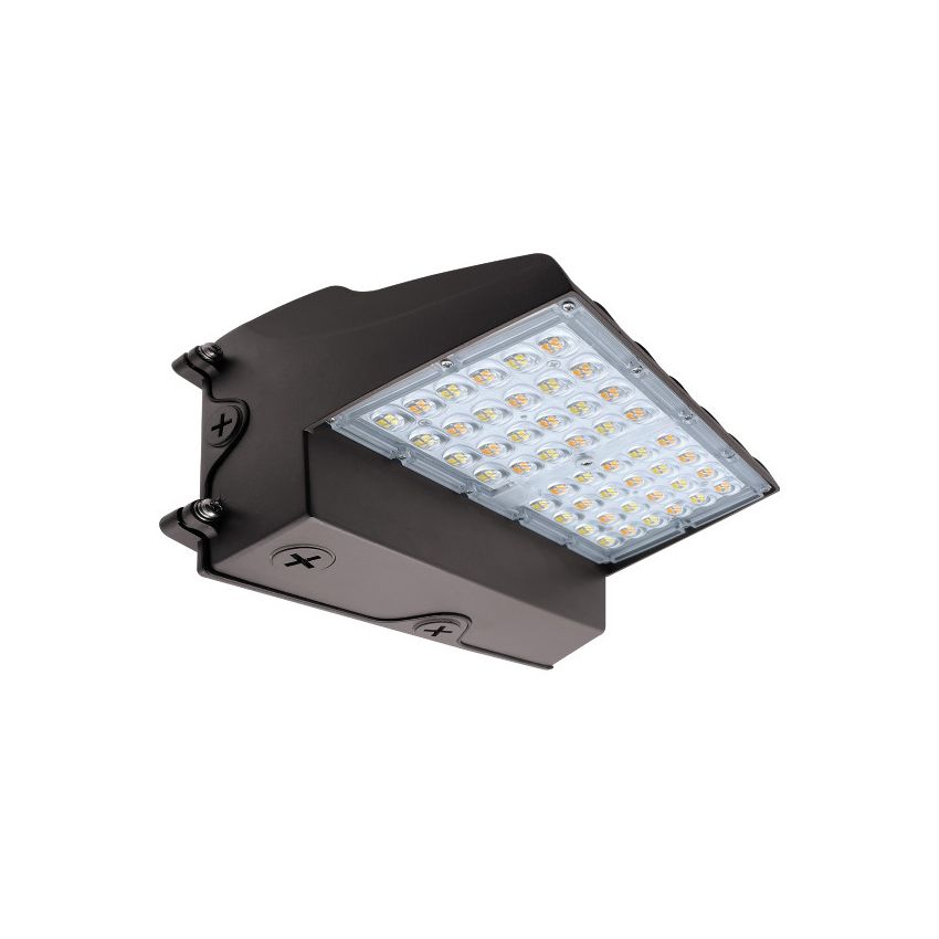 20-60W Tri-Color Cutoff LED Wall Pack w/ Photocell-ENV
