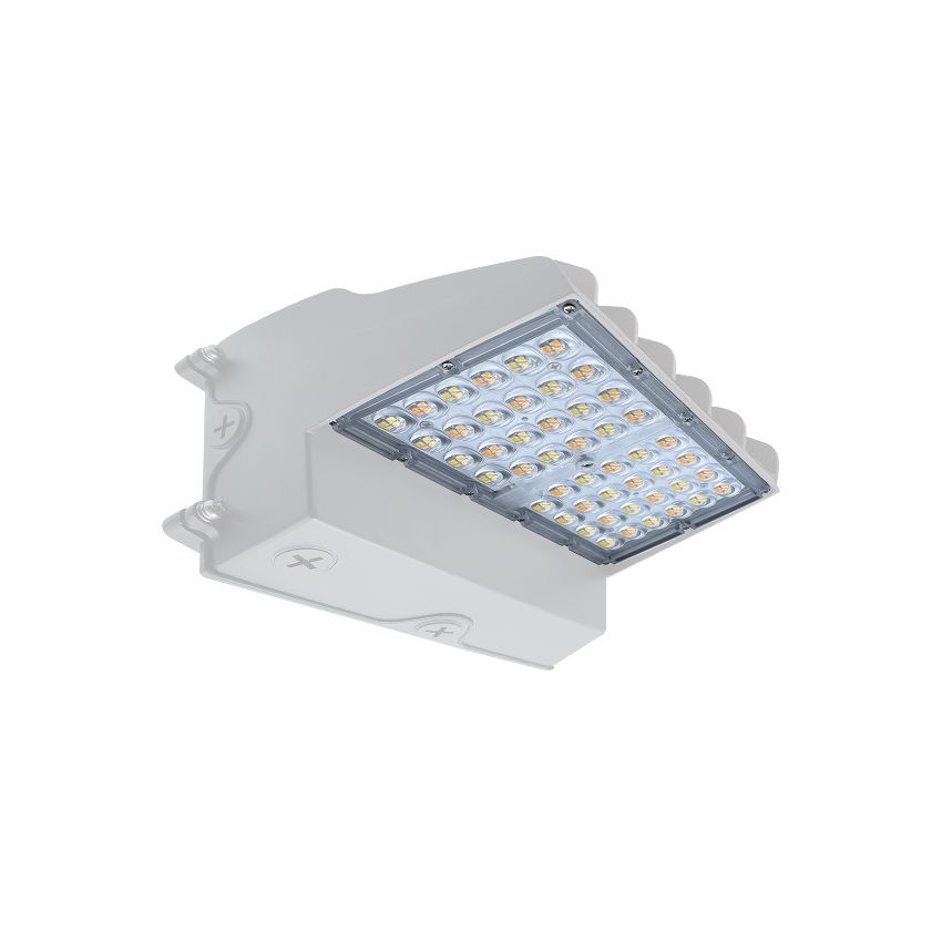 20-60W Tri-Color Cutoff LED Wall Pack w/ Photocell-ENV