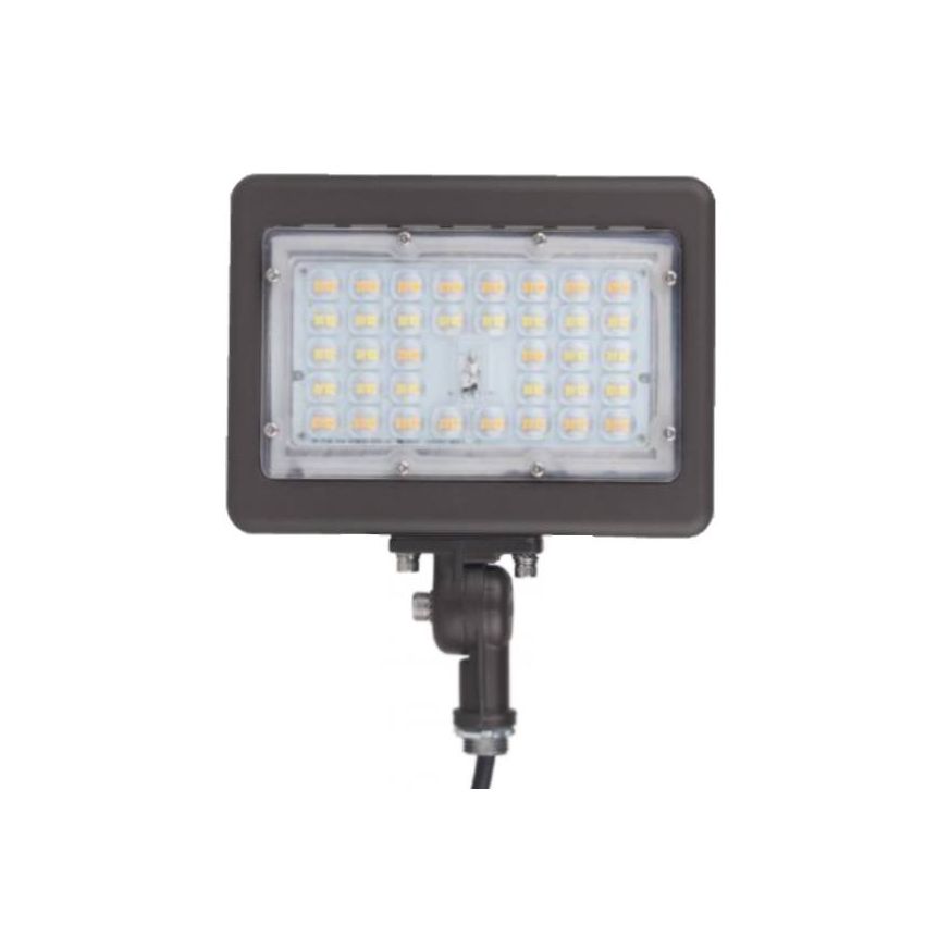 30W Tri-Color Knuckle Mount LED Flood Light-ENV