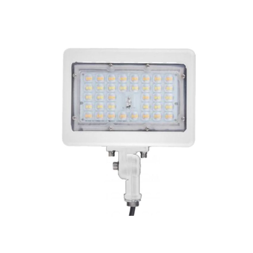30W Tri-Color Knuckle Mount LED Flood Light-ENV