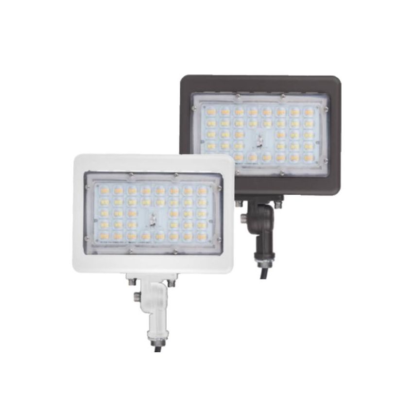 30W Tri-Color Knuckle Mount LED Flood Light-ENV