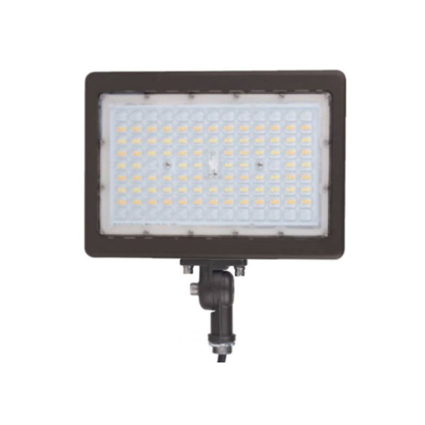 80W Tri-Color Knuckle Mount LED Flood Light-ENV