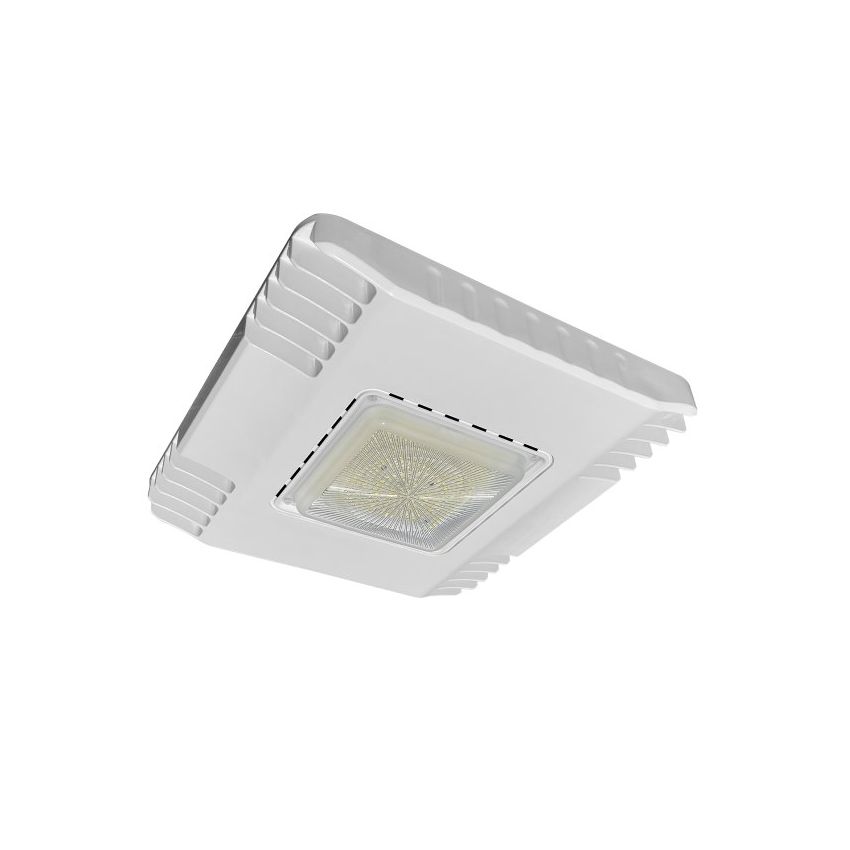 150W Slim Gas Station Canopy LED Light 5000K-ENV